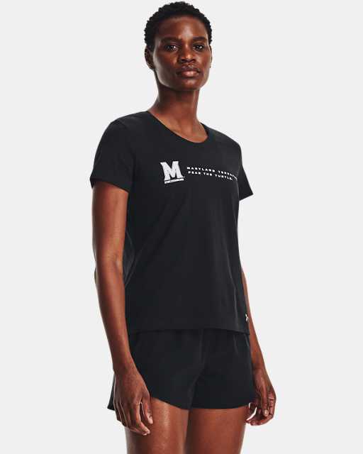 Women's UA Performance Cotton Hype Collegiate Short Sleeve T-Shirt